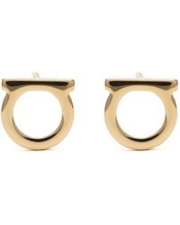 Ferragamo - Stilvolle Gancini Stud Ohrringe Set - Lyst