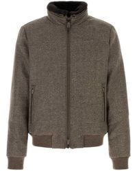 Moorer - Wool Bellati Bomber Jacket - Lyst