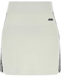 Autry - Knitted Viscoseskirt - Lyst