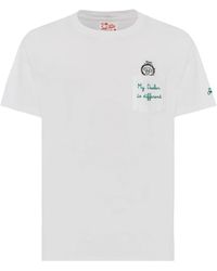 Mc2 Saint Barth - T-Shirt My Dealer Is Different Bianca - Lyst