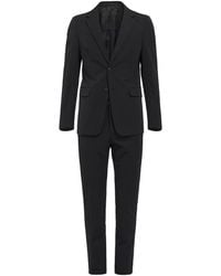 Prada - Technical Fabric Single-Breasted Suit - Lyst