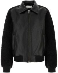 Random Identities - Synthetic Leather Jacket - Lyst
