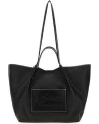 Lanvin - Leather Shopping Bag - Lyst