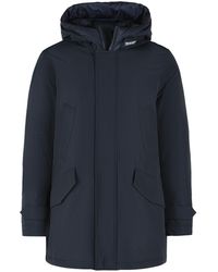 Woolrich - 'Polar High Collar' Cotton Blend Parka - Lyst