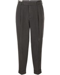 PT Torino - Carrot Trousers - Lyst