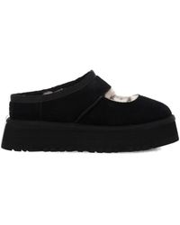 UGG - Bea Schwarze Wildleder Mary Jane Hausschuhe - Lyst