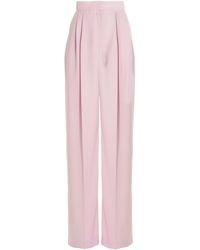 McQueen - Mcqueen Pants With Front Pleats - Lyst