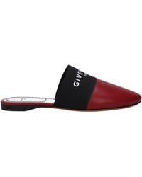 Givenchy - Slippers And Hooves Bedford Leather/Cherry - Lyst
