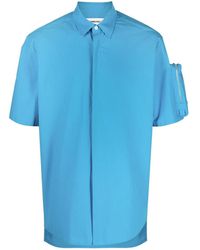 Ambush - Classic Short-Sleeved Shirt With Zippered Pocket Detail - Lyst