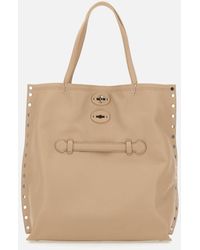 Zanellato - Eine Spasso Media Beige Bag - Lyst