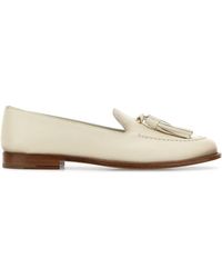 Church's - Ivory Leather Renee Loafers - Lyst