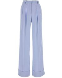 ANDAMANE - Powder Polyester Nathalie Wide-Leg Pant - Lyst