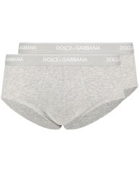 Dolce & Gabbana - Bi-Pack Briefs "Brando" - Lyst