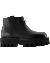 McQueen - Plateau-Stiefeletten - Lyst