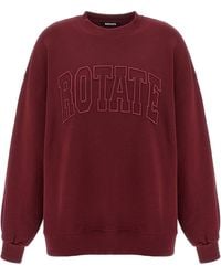 ROTATE BIRGER CHRISTENSEN - Heavy Sweat' Sweatshirt - Lyst