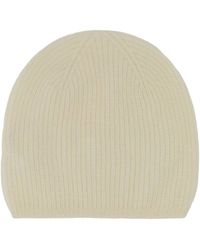 Loulou de Saison - Ivory Cashmere Flyn Beanie Hat - Lyst
