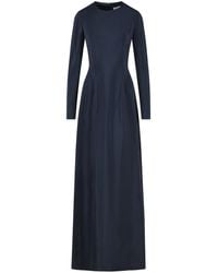 Maison Margiela - Cupro Maxi Dress - Lyst