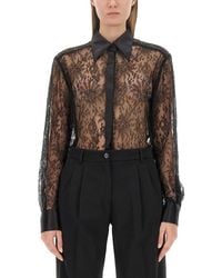 Dolce & Gabbana - Lace Shirt - Lyst