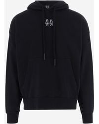 44 Label Group - Cotton Logo Hoodie Sweatshirts - Lyst