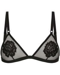 Dolce & Gabbana - Reggiseno Triangolo Soft Cup - Lyst