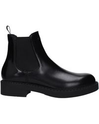 Prada - Botas Chelsea Men Skin Negro - Lyst