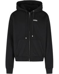 Amiri - Sudadera De Algodón Negra - Lyst
