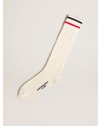 Golden Goose - Long Ribbed Socks - Lyst