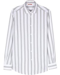 Barena - Striped Cotton Shirt - Lyst