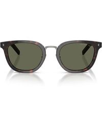 Prada - Zonnebril Prc01 Sd 17 N03 R Bruin/groen Herens Gepolariseerd - Lyst