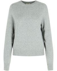 KHAITE - 'Nera' grauer Kaschmirpullover - Lyst