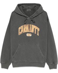 Carhartt - Logo Cotton Hoodie - Lyst