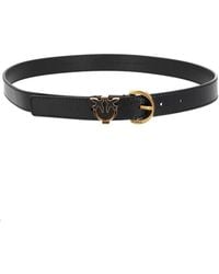 Pinko - Hz Rc Polyurethane Polyester Viscose Belt - Lyst