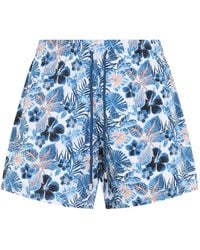Vilebrequin - Moorise Island Flowers Swim Shorts - Lyst