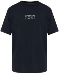 MM6 by Maison Margiela - Katoenen T-shirt Met -logo - Lyst