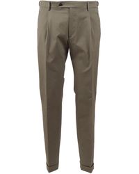 Berwich - Pantalone Retrolong Verde - Lyst