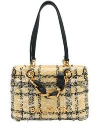 Balmain - 1945 Kleine Shopper-Tasche - Lyst