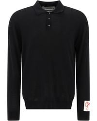 Golden Goose - "Gregory" Wool Polo Shirt - Lyst