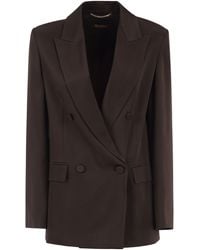Max Mara - Msearca – Double Breasted Blazer - Lyst