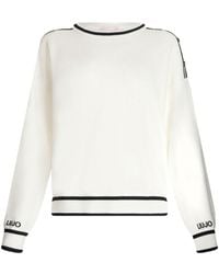 Liu Jo - Sweaters White - Lyst