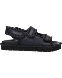 Bottega Veneta - Sandali Jack Donna Pelle Grigio/Ardesia - Lyst