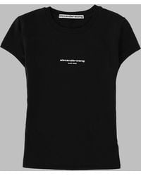 Alexander Wang - Essential Cotton-Blend Top - Lyst