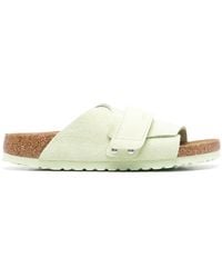 Birkenstock - Kyoto Faded Lime, Suede Leather/Nubuck 1026821 - Lyst