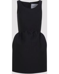 Balenciaga - Wool-Silk Bell Mini Dress For - Lyst