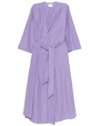 forte_forte - Vestido Con Cinturón - Lyst