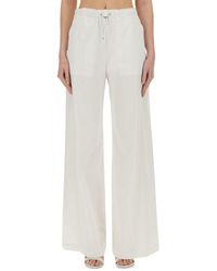 Moschino - Wide Leg Pants - Lyst