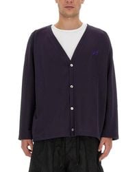 Needles - Cardigan With Logo - Lyst