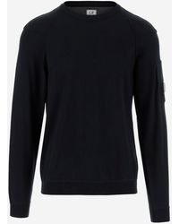 C.P. Company - Sea Island Cotton S como con logotipo - Lyst