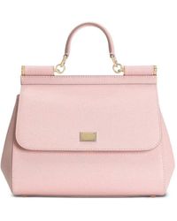 Dolce & Gabbana - Dolce & Gabbana Sicily Large Tote Bag - Lyst