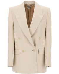Stella McCartney - Double-Breasted Bl - Lyst