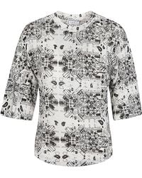 IRO - Walia Linen T-Shirt - Lyst